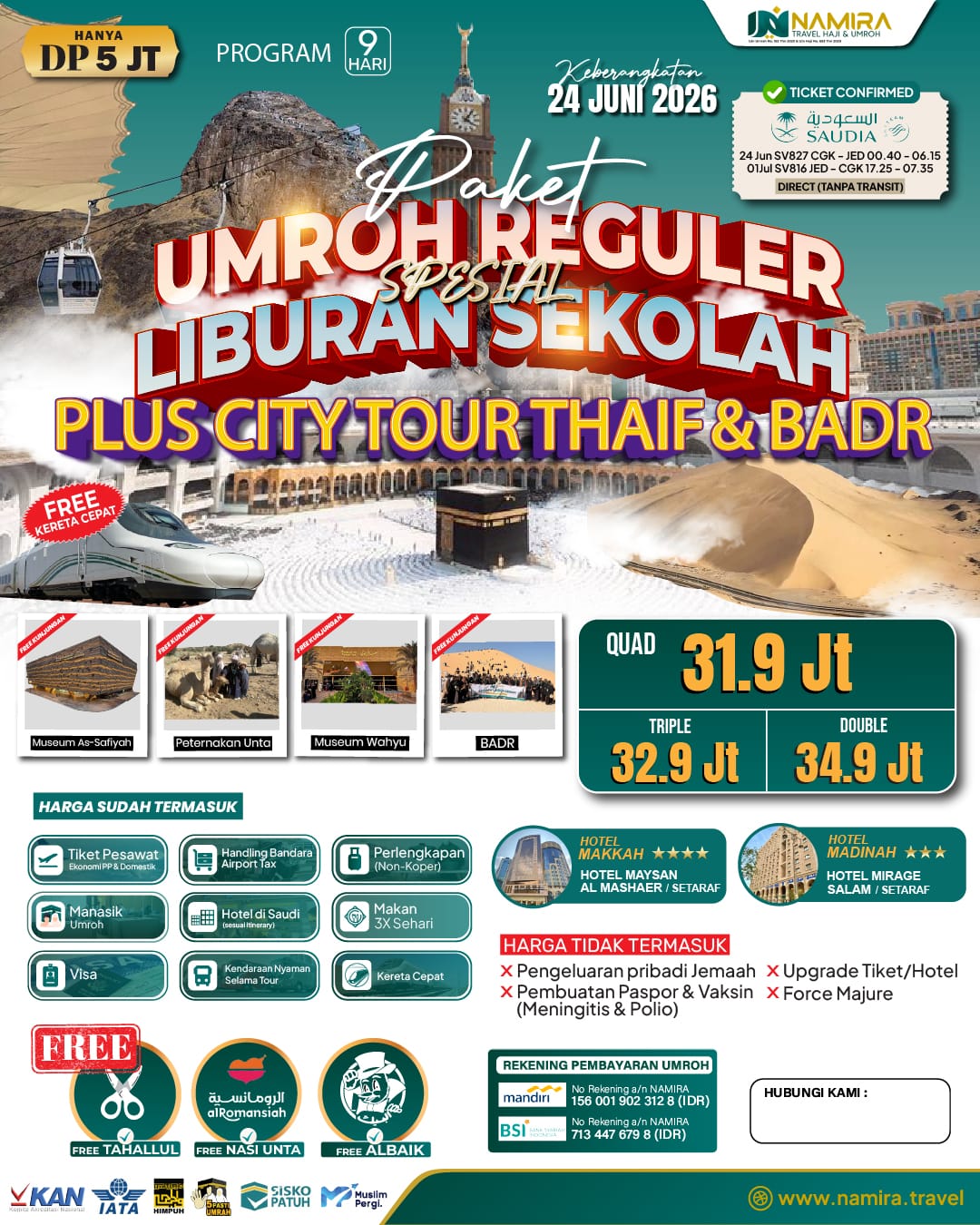Reguler Liburan Sekolah NMR3