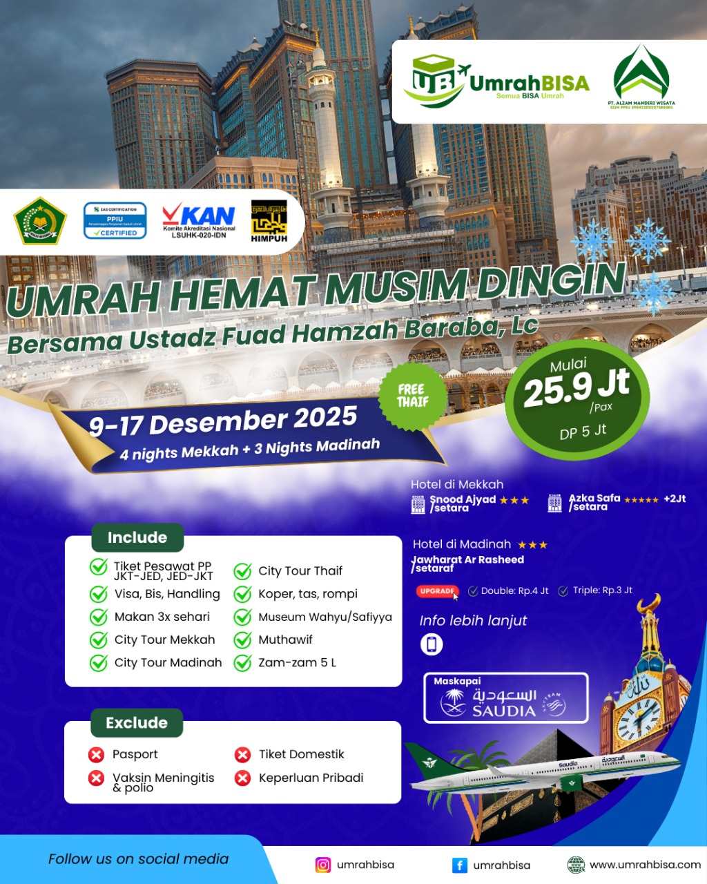 UmrohBisa Desember