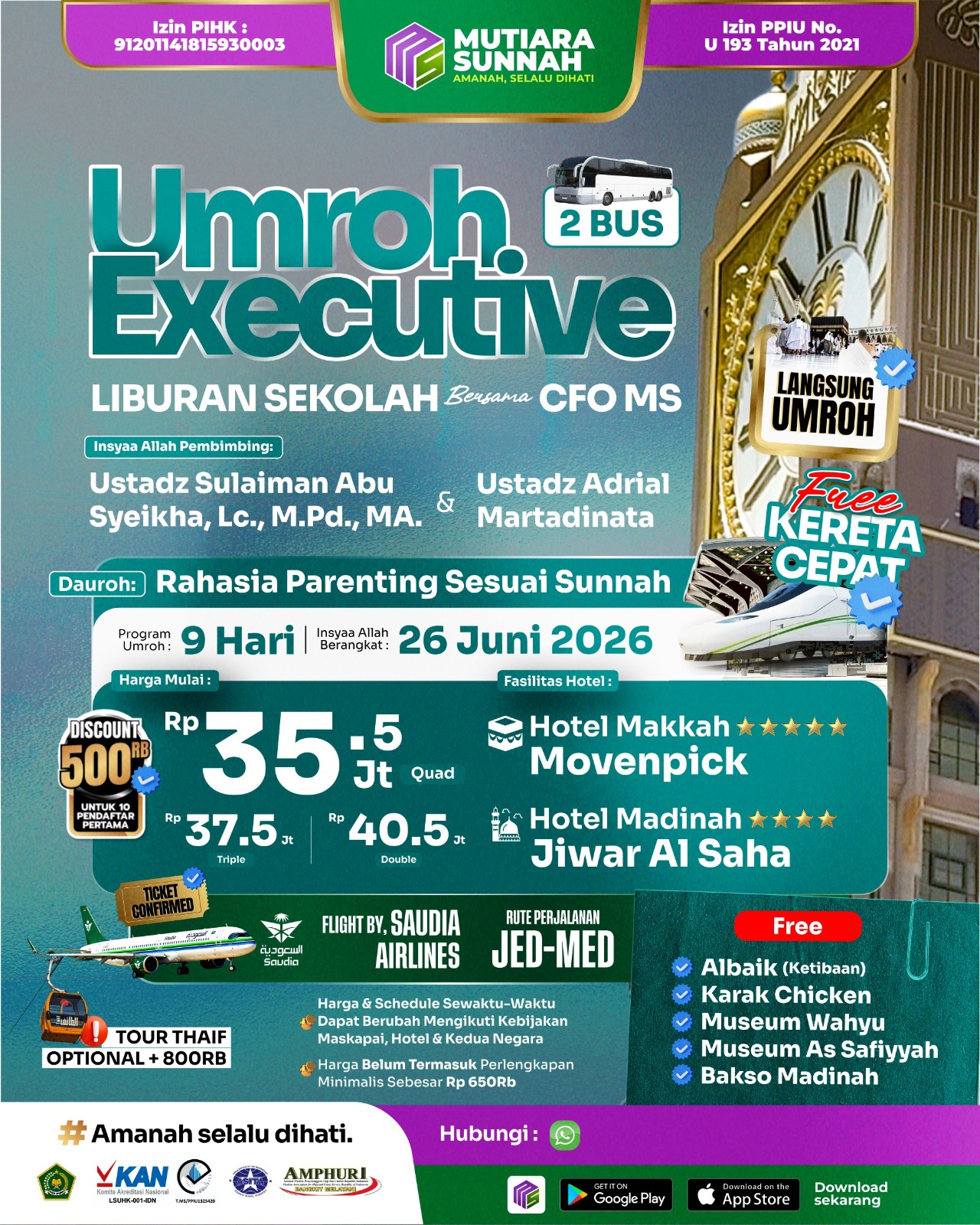 Executive Liburan Sekolah MS