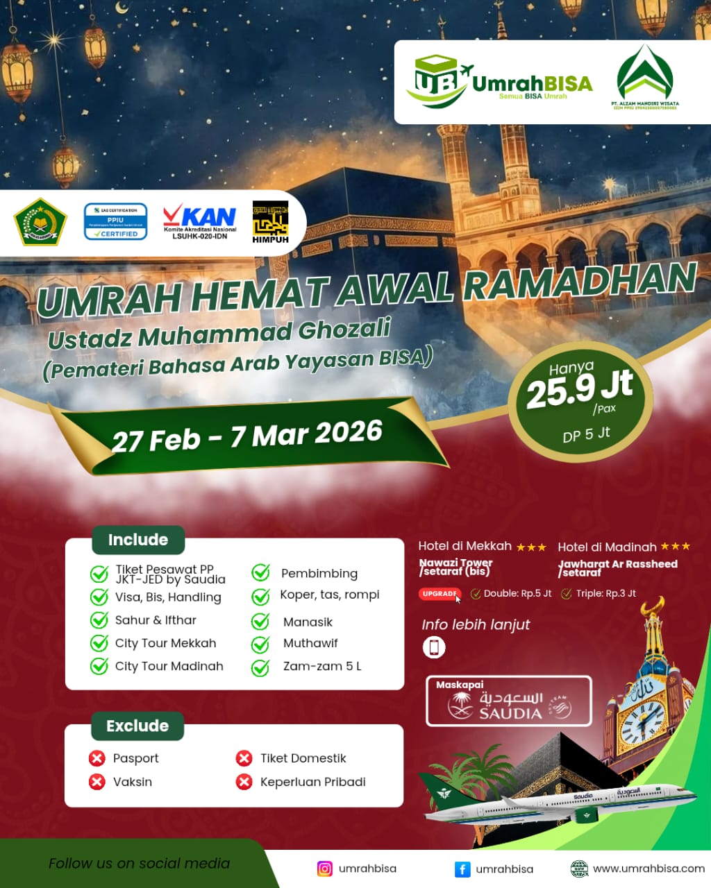Awal Ramadhan UBisa